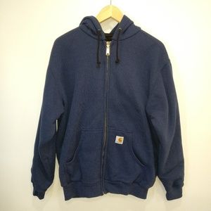 Carhartt Blue Mens Heavy Weight Sweat Shirt Size M